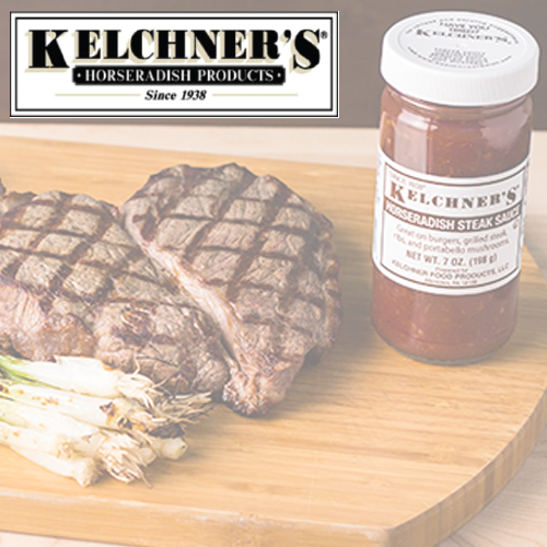 Kelchner's Horseradish Steak Sauce Porky Products